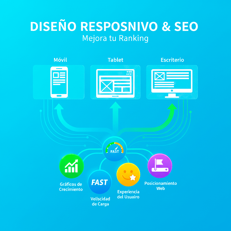 Cómo el diseño responsivo impacta en el SEO