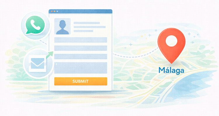 Contacto para SEO local en Málaga