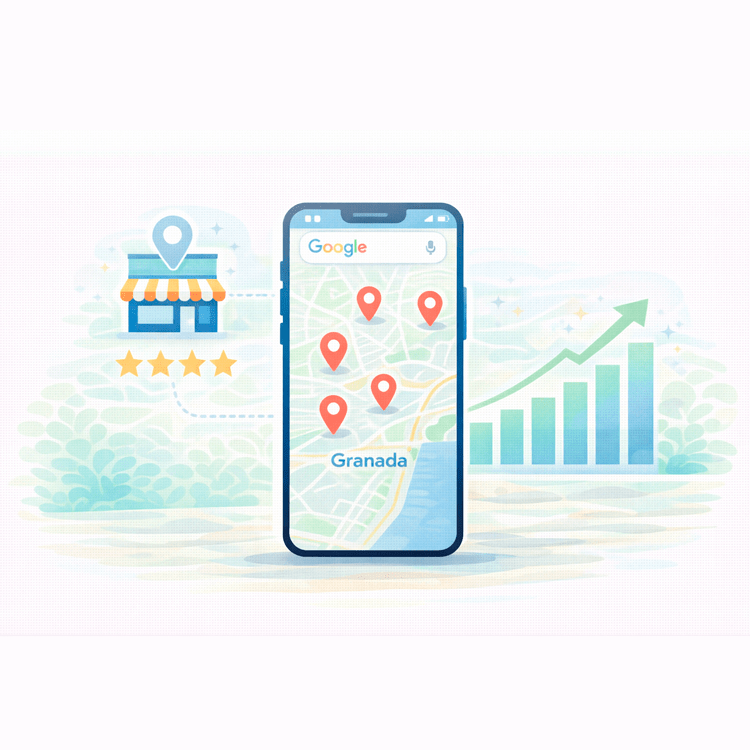 SEO local en Granada para negocios que quieren aparecer en Google Maps y captar clientes