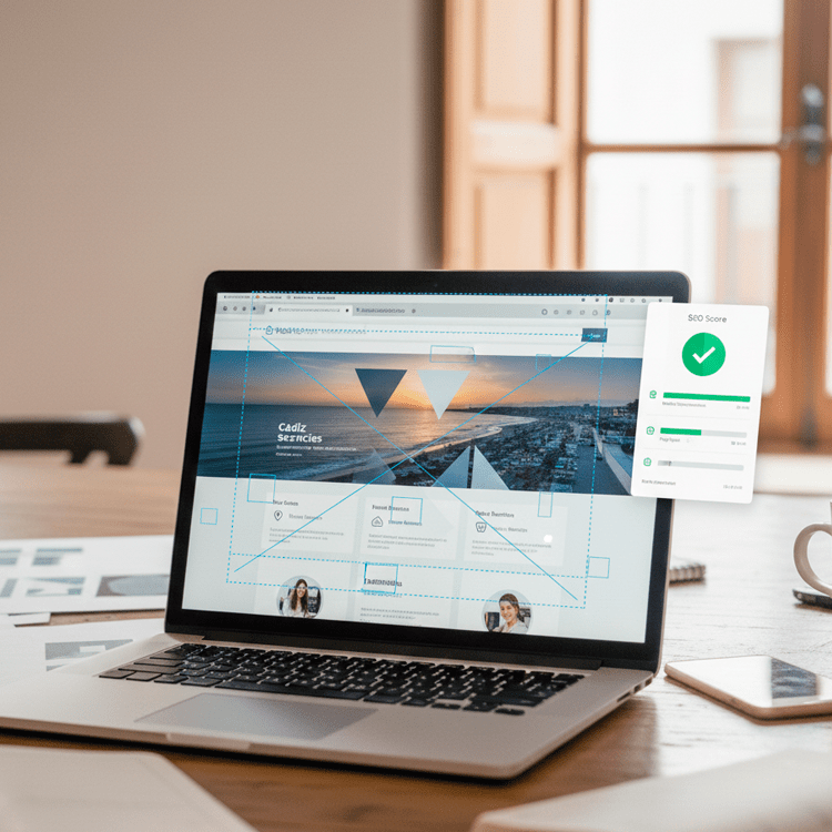Web profesional preparada para posicionar en Google