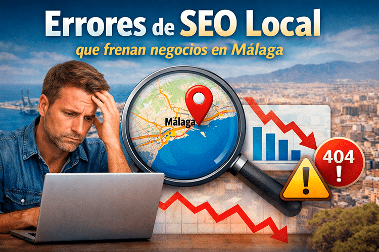 Errores de SEO local que frenan a muchos negocios en Málaga