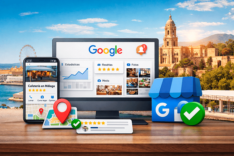 Google Business Profile para negocios en Málaga