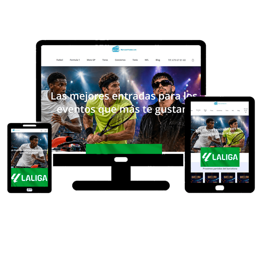 Rediseño Ecommerce para MercaEntradas