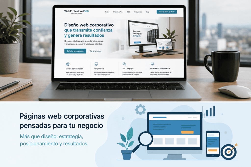 Guía sobre diseño de páginas web corporativas profesionales