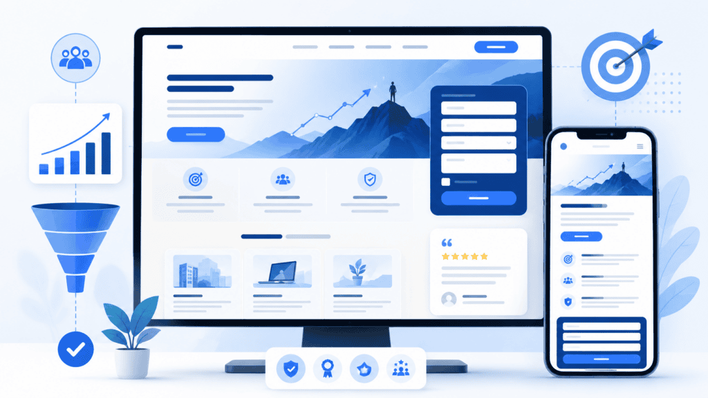 Diseño web orientado a conversión para páginas de servicios