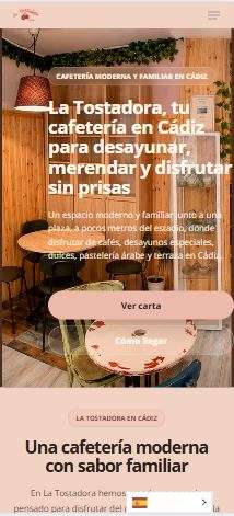 Ejemplo de página web responsive creada por Webprofesional360