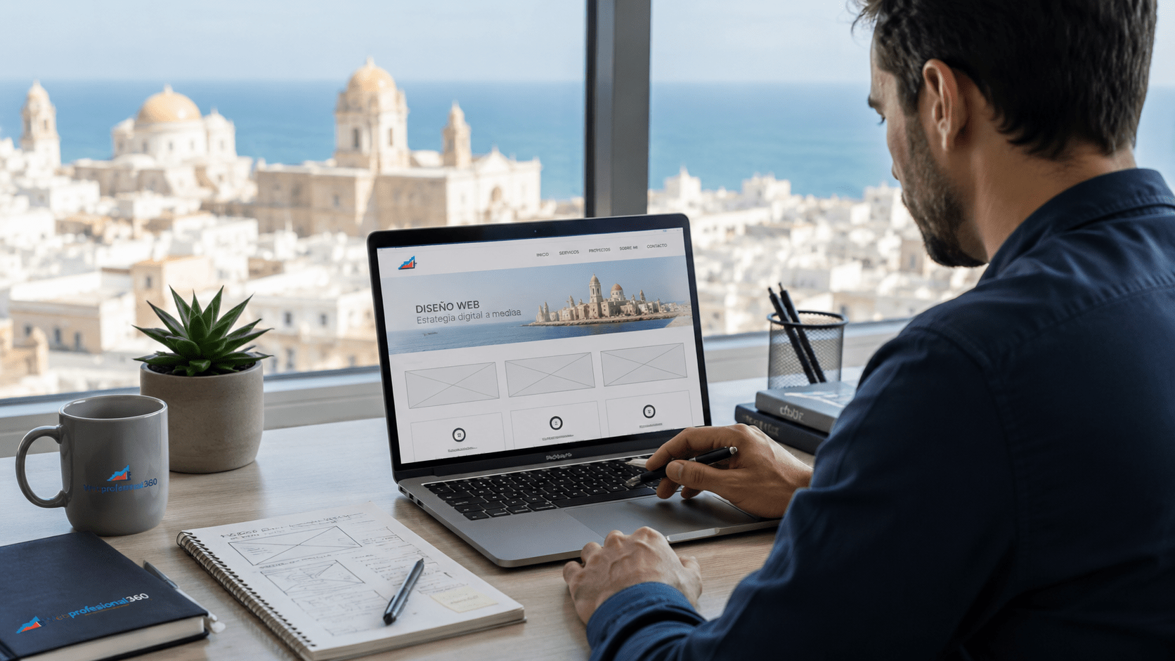 Planificación de estructura, diseño responsive y contenidos de una página web