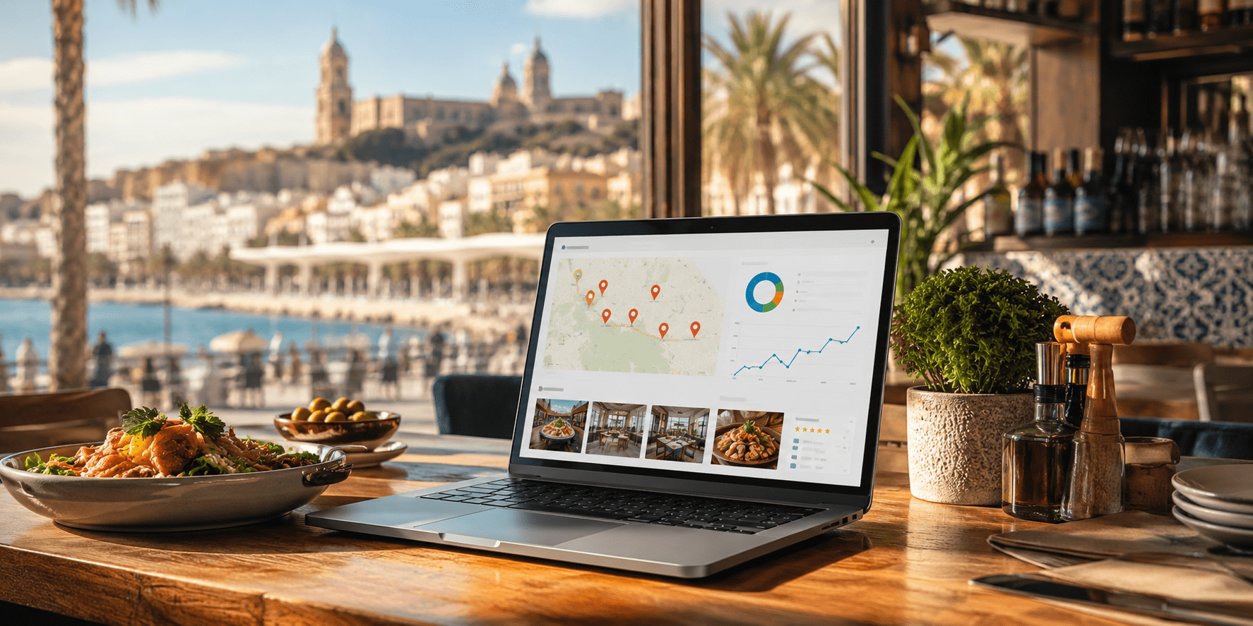 SEO para restaurantes en Málaga con presencia en Google Maps y búsquedas locales