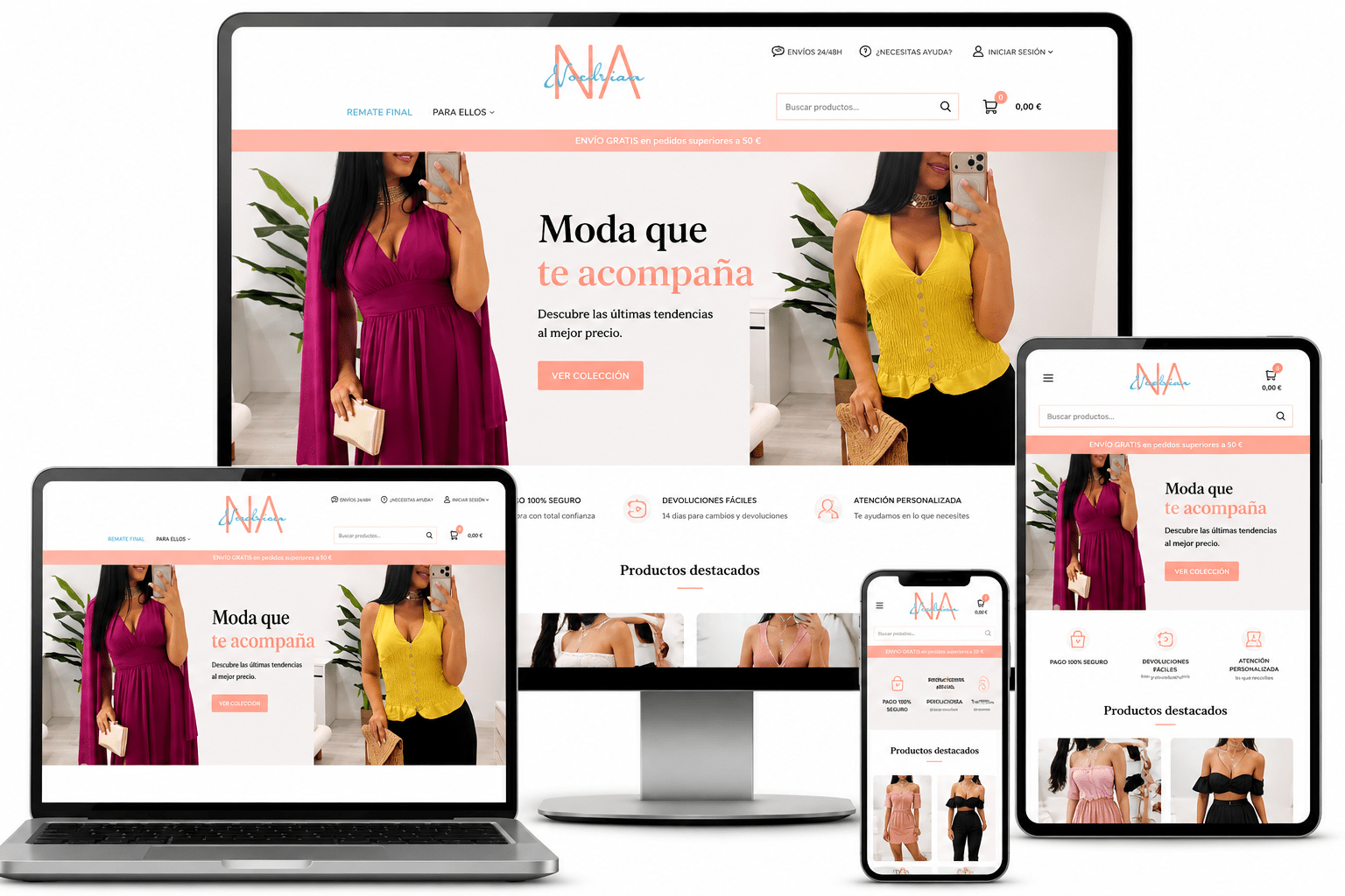 Tienda online de ropa de mujer Noedrian