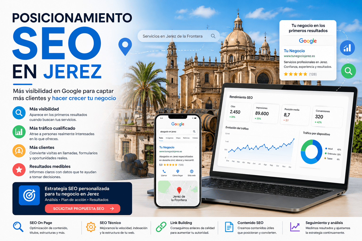 Posicionamiento SEO en Jerez para mejorar la visibilidad de empresas en Google