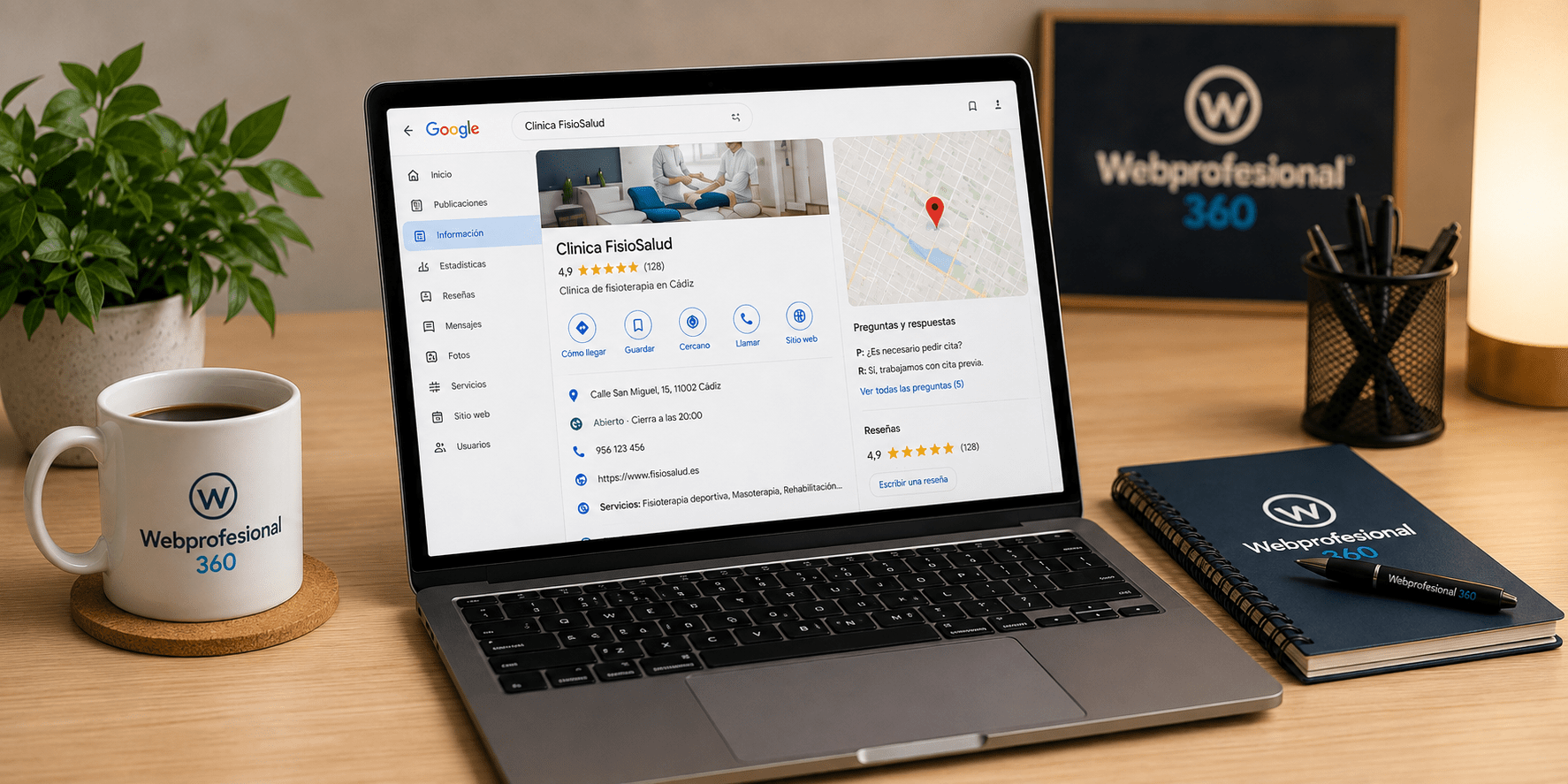 Google Business Profile optimizado para posicionar un negocio en Google Maps