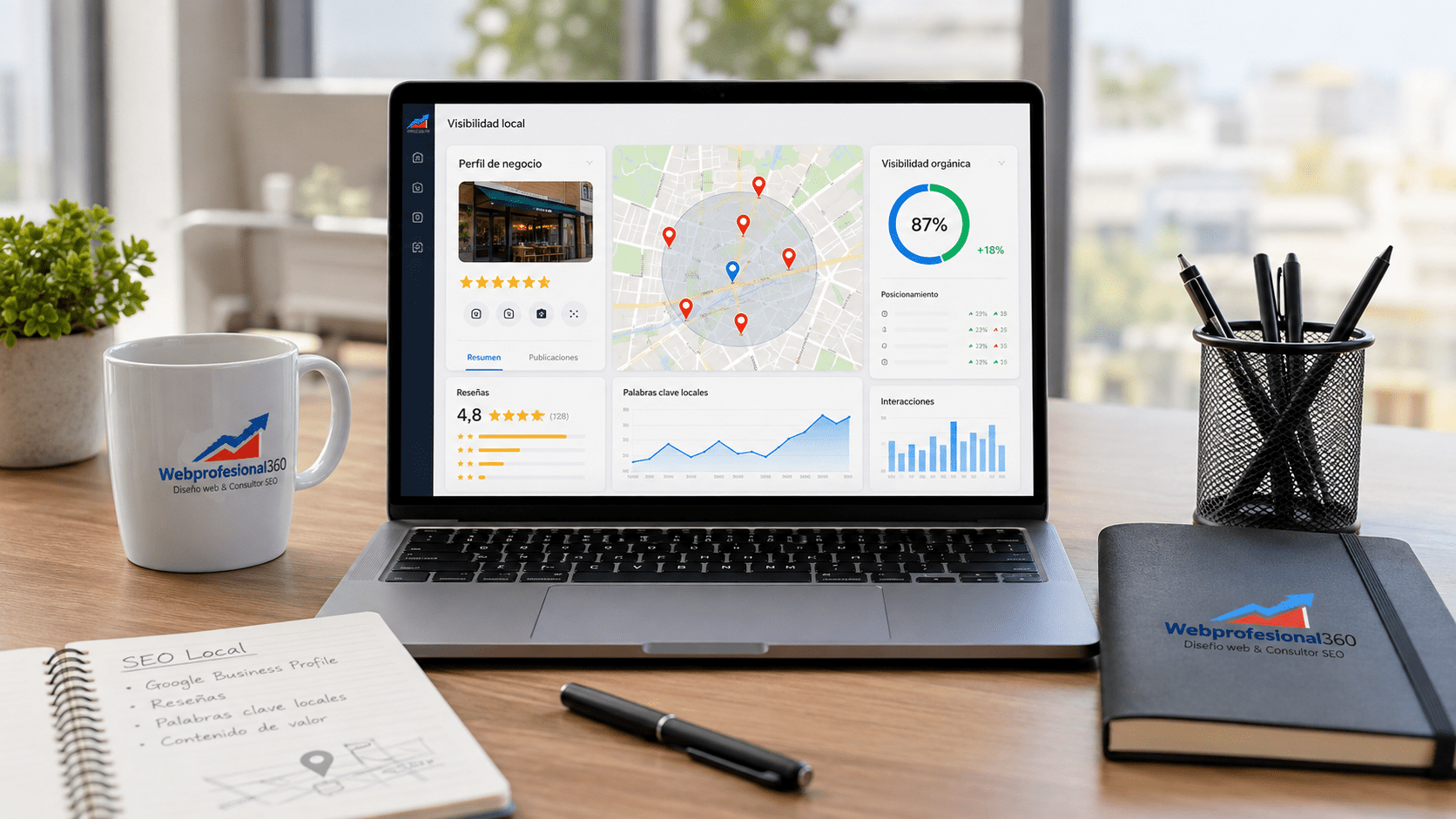 Estrategia SEO local con Google Maps y visibilidad orgánica