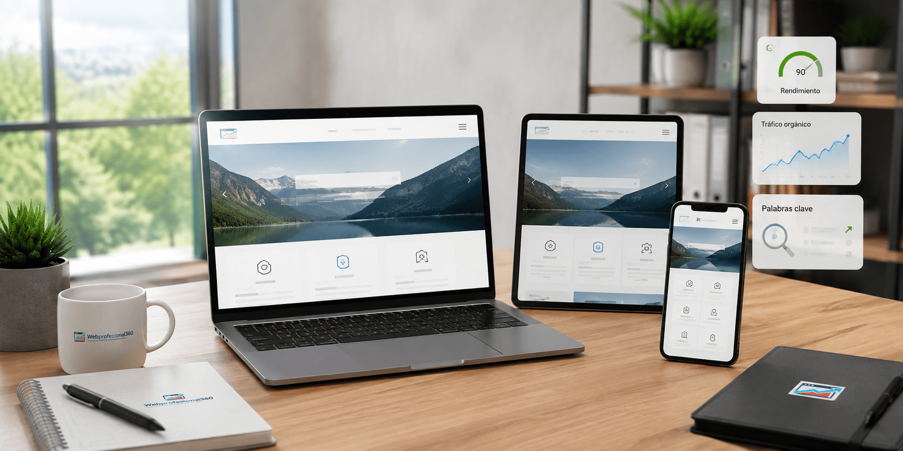 Análisis de rendimiento y experiencia móvil de una web responsive